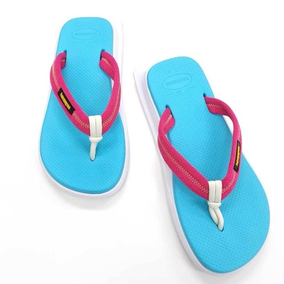 Havaianas Blue Fuchsia Tradi Zori  Unisex Flip-Flops - Picture 2 of 16